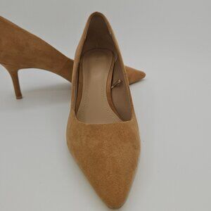 H&M Tan Suede Heels
